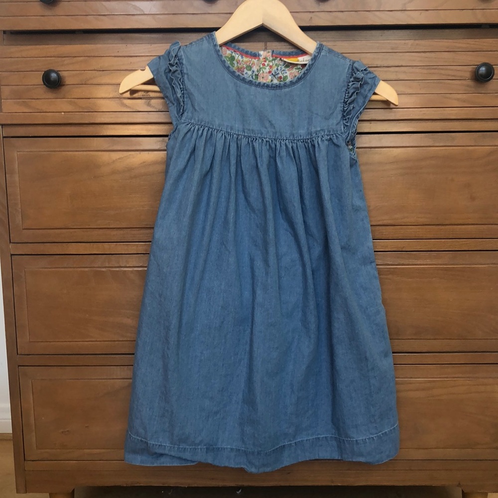 Chambray Swing Dress